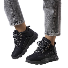 Durani fekete szigetelt női csizma