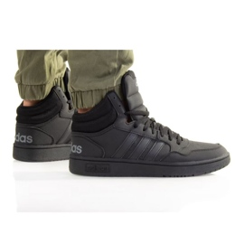 Adidas Hoops 3.0 Mid GV6683 cipő fekete