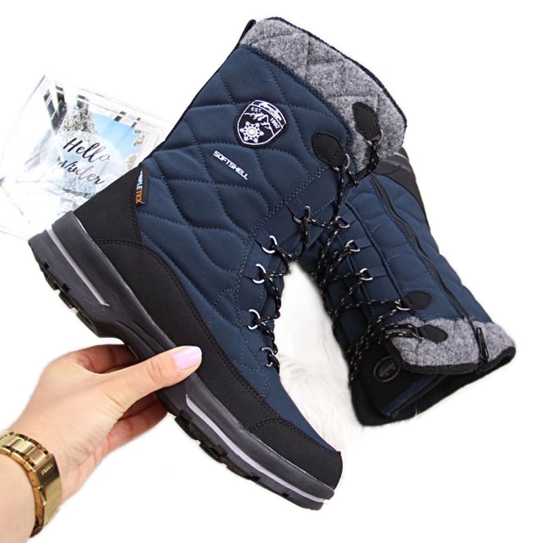 American Club vízálló hócsizma W AM516C kék