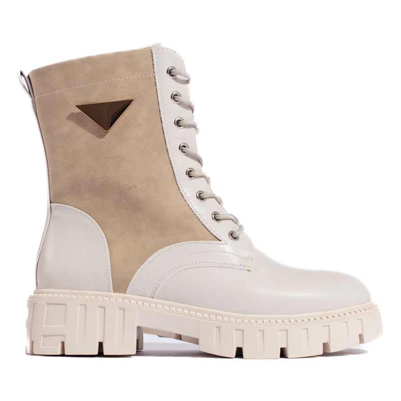 Női bézs munkáscsizma