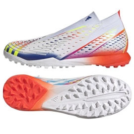 Adidas Predator Edge.1 Tf M GZ6101 focicipő sokszínű fehér Adidas Predator Edge.1 Tf M GZ6101 focicipő sokszínű fehér