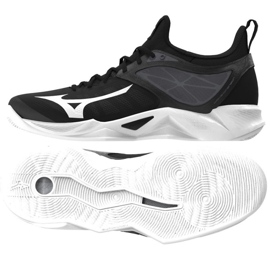 Mizuno Wave Dimension M V1GA224001 röplabda cipő fekete fekete Mizuno Wave Dimension M V1GA224001 röplabda cipő fekete fekete