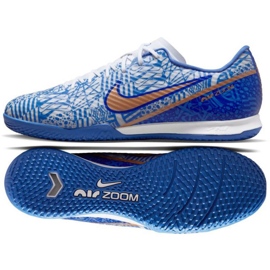 Nike Zoom Mercurial Vapor 15 Academy CR7 Ic M DQ5313 182 futballcipő kék kék Nike Zoom Mercurial Vapor 15 Academy CR7 Ic M DQ5313 182 futballcipő kék kék