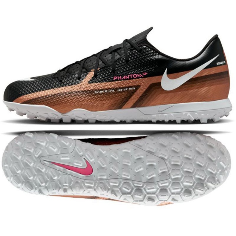 Nike Phantom GT2 Club Qatar Tf M DR5970 810 futballcipő sokszínű fekete