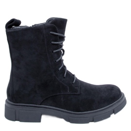 PA1 Zoe Black fűzős munkások fekete