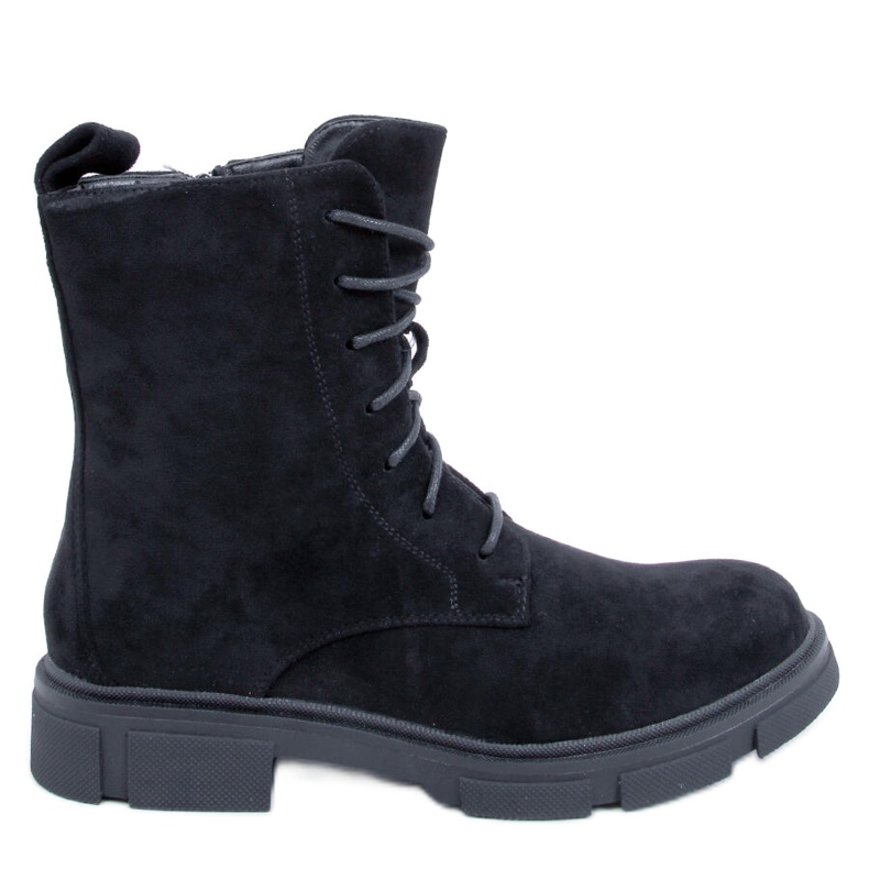 PA1 Zoe Black fűzős munkások fekete