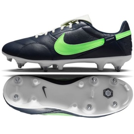 Nike Premier Iii SG-Pro Ac M AT5890 431 futballcipő sötétkék zöld Nike Premier Iii SG-Pro Ac M AT5890 431 futballcipő sötétkék zöld
