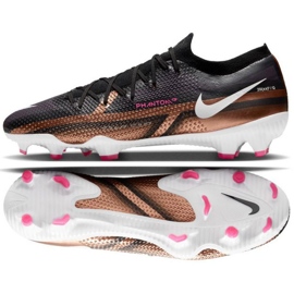 Nike Phantom GT2 Pro Qatar Fg M DR5959 810 futballcipő barna fekete fekete
