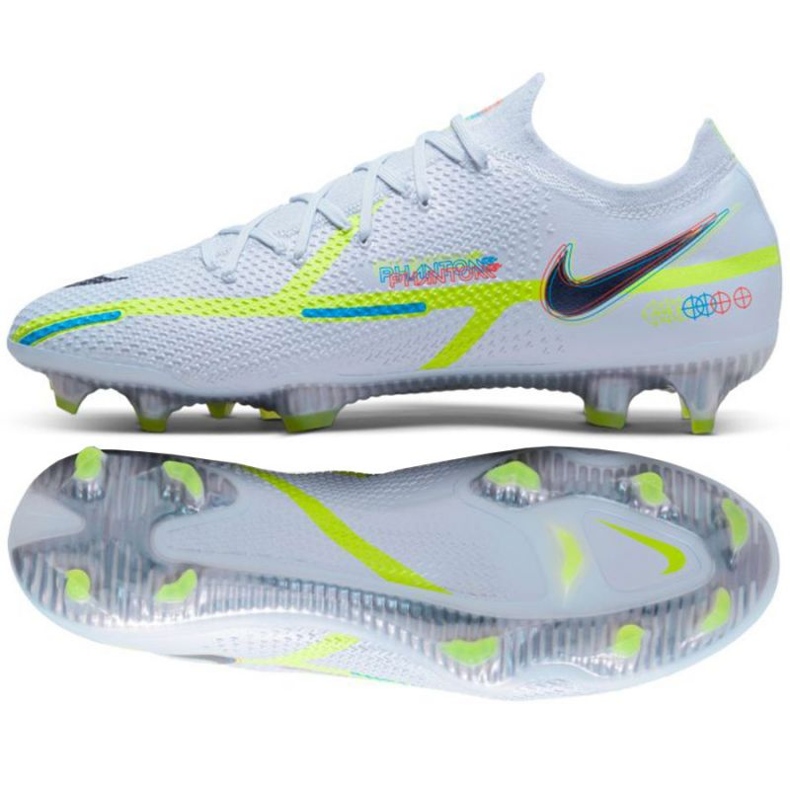 Nike Phantom GT2 Elite M CZ9890 054 futballcipő fehér fehér