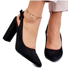 PA1 Magas sarkú pumpák fekete Alanza PA1 Magas sarkú pumpák fekete Alanza