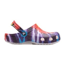 Clumps Crocs Tie Dye Graphic Jr 206995-90H sokszínű Clumps Crocs Tie Dye Graphic Jr 206995-90H sokszínű