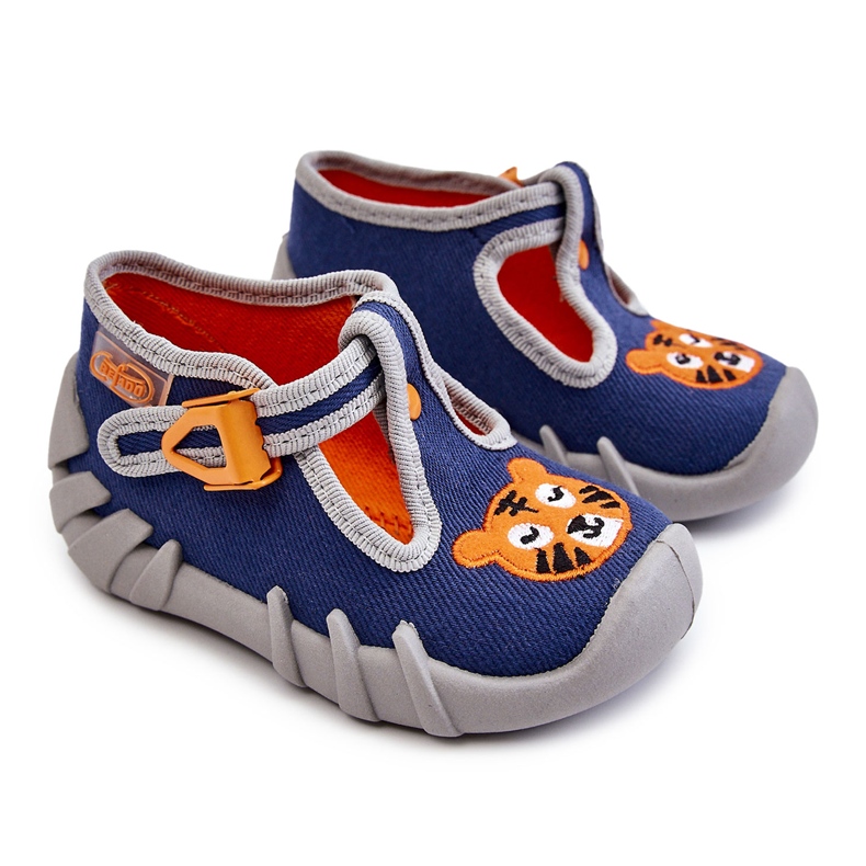 BEFADO S.A. Cipők Papucsok Befado Tiger 110P462 Navy sötétkék