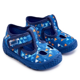 BEFADO S.A. Cipők Papucsok Befado Triangles 533P023 Kék