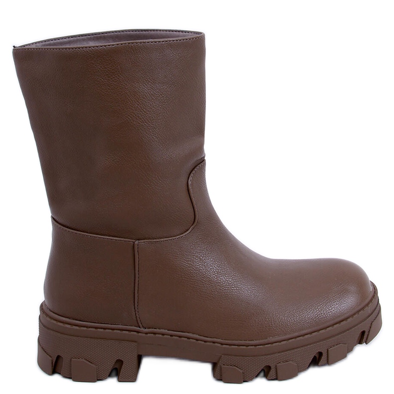 PA1 Egyenes Bunton Army Green felsőrésszel rendelkező csizma barna khaki