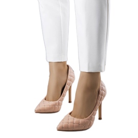 Dayton rózsaszín steppelt sarok Dayton rózsaszín steppelt sarok