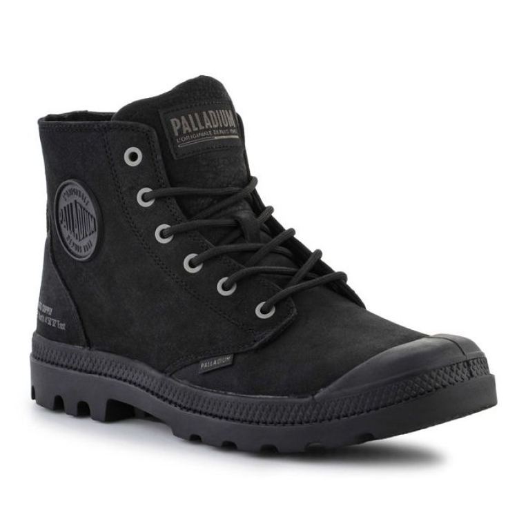 Cipők Palladium Pampa Hi Supply Lth U 77963-001-M fekete