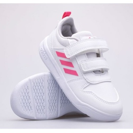 Adidas Tensaur I Jr S24059 cipő fehér rózsaszín Adidas Tensaur I Jr S24059 cipő fehér rózsaszín