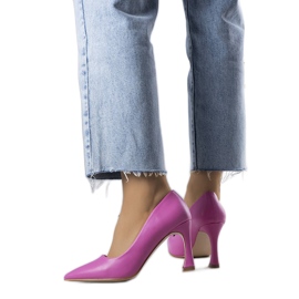 BM Rózsaszín homokóra sarokpumpák a Drake-től