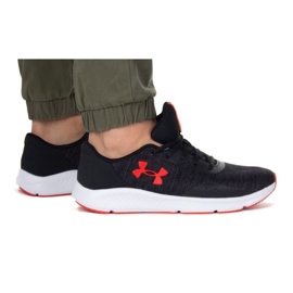 Under Armour Charged Pursiut 3 Twist cipő 3025945-002 fekete Under Armour Charged Pursiut 3 Twist cipő 3025945-002 fekete