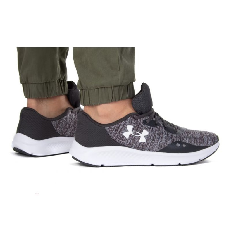 Under Armour Charged Pursuit 3 Twist cipő 3025945-100 szürke
