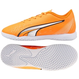 Puma Ultra Play It 107237 01 futballcipő narancssárga narancs és vörös