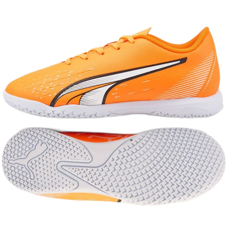 Puma Ultra Play It 107237 01 futballcipő narancssárga narancs és vörös