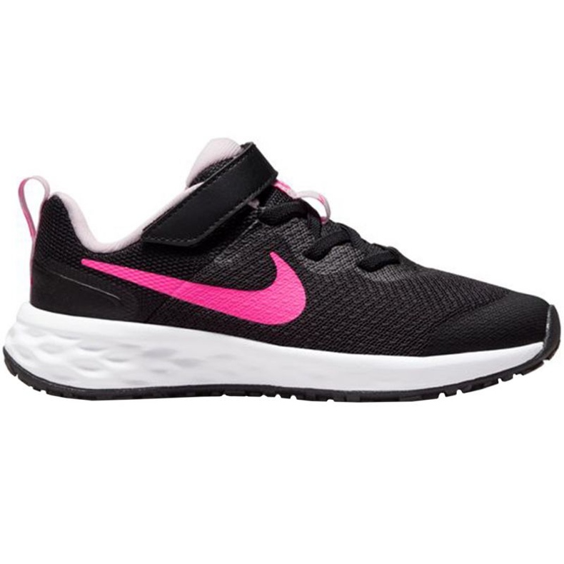 Nike Revolution 6 Jr DD1095 007 cipő fekete