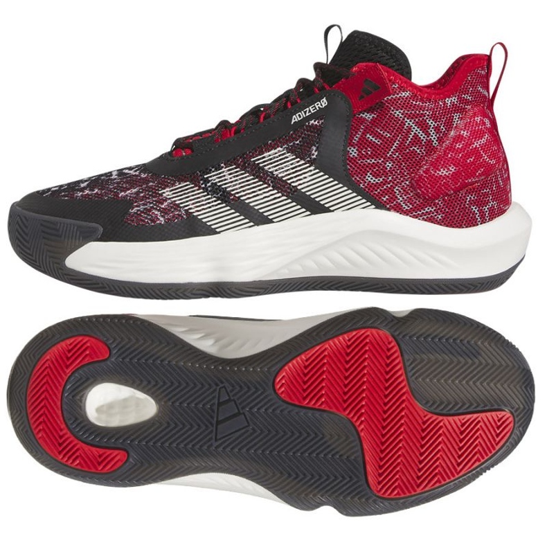 Adidas Adizero Select IF2164 kosárlabda cipő piros