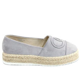 Chanelkikikiki Wela Grey espadrillák szürke