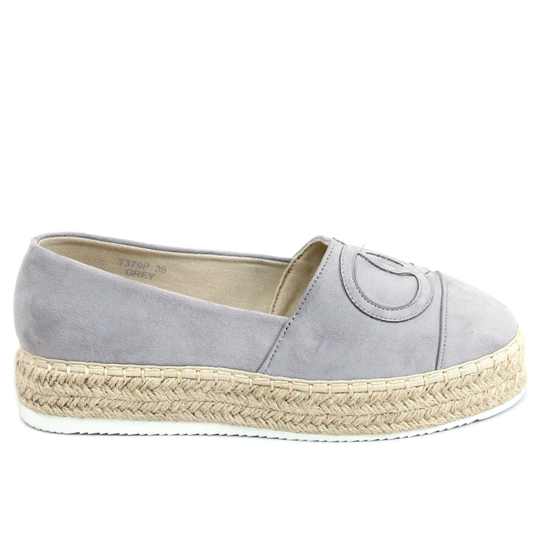 Chanelkikikiki Wela Grey espadrillák szürke