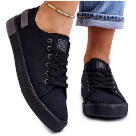 Női alacsony tornacipő Big Star LL274038 fekete