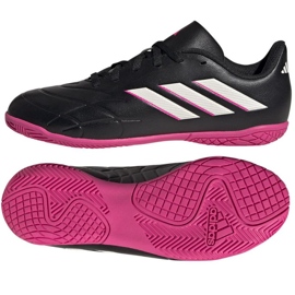 Adidas Copa Pure.4 In Jr futballcipő GY9034 fekete fekete
