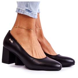 Bőr szivattyúk a bárban Sergio Leone PB178 fekete