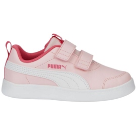 Puma Courtflex v2 V Ps cipő 371543 25 rózsaszín Puma Courtflex v2 V Ps cipő 371543 25 rózsaszín