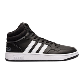 Adidas Hoops 3.0 Mid M GW3020 cipő fekete