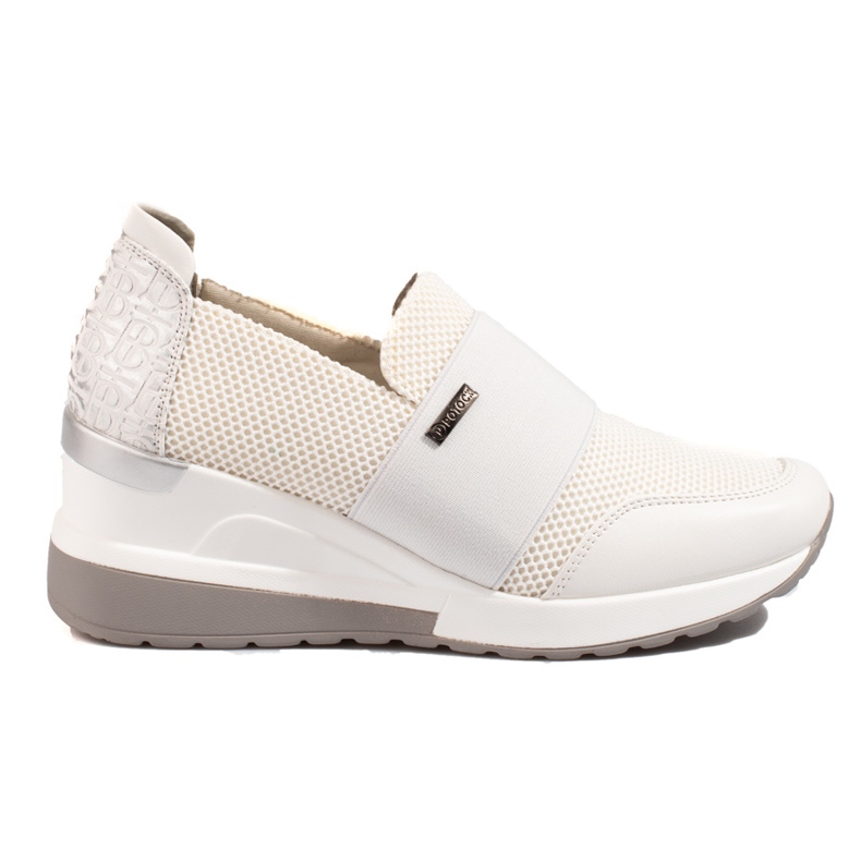 W. Potocki Potocki női wedge tornacipő fehér