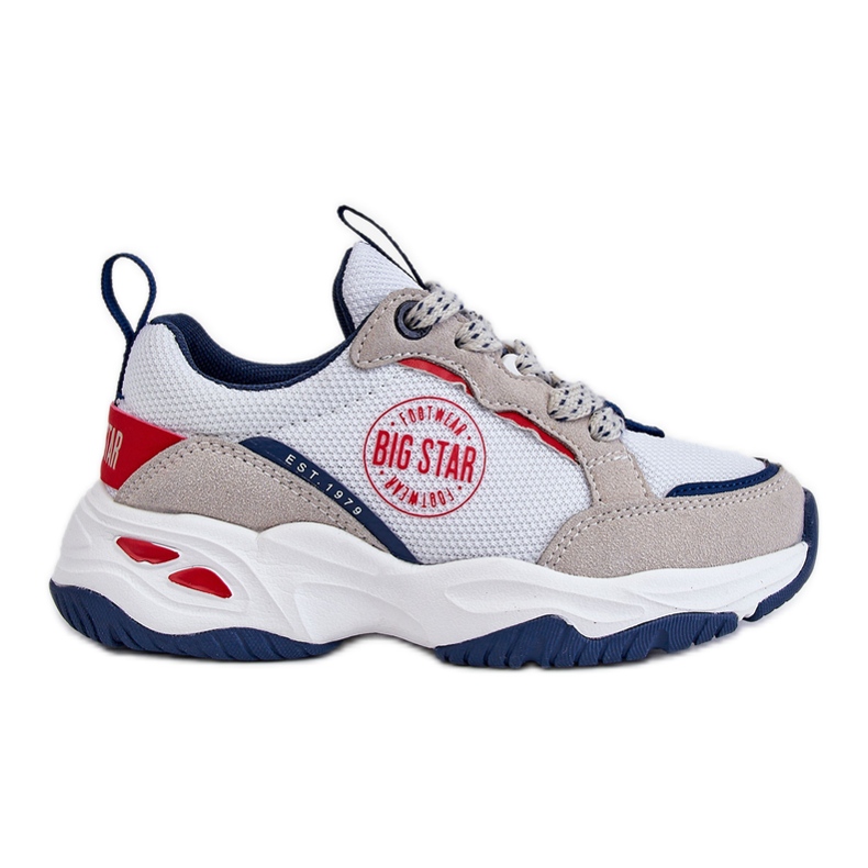 Gyermek sportcipők Memory Foam System Big Star JJ374269 Fehér