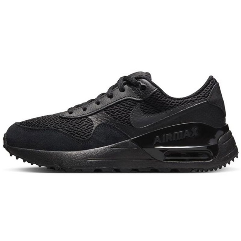 Nike Air Max System Jr DQ0284 004 cipő fekete