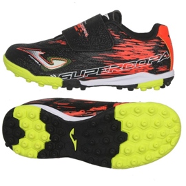 Joma Super Copa 2301 Tf Jr SCJS2301TFV futballcipő fekete Joma Super Copa 2301 Tf Jr SCJS2301TFV futballcipő fekete