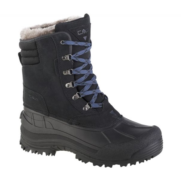 Cipők CMP Kinos Wp Snow Boots M 3Q48867-U901 fekete