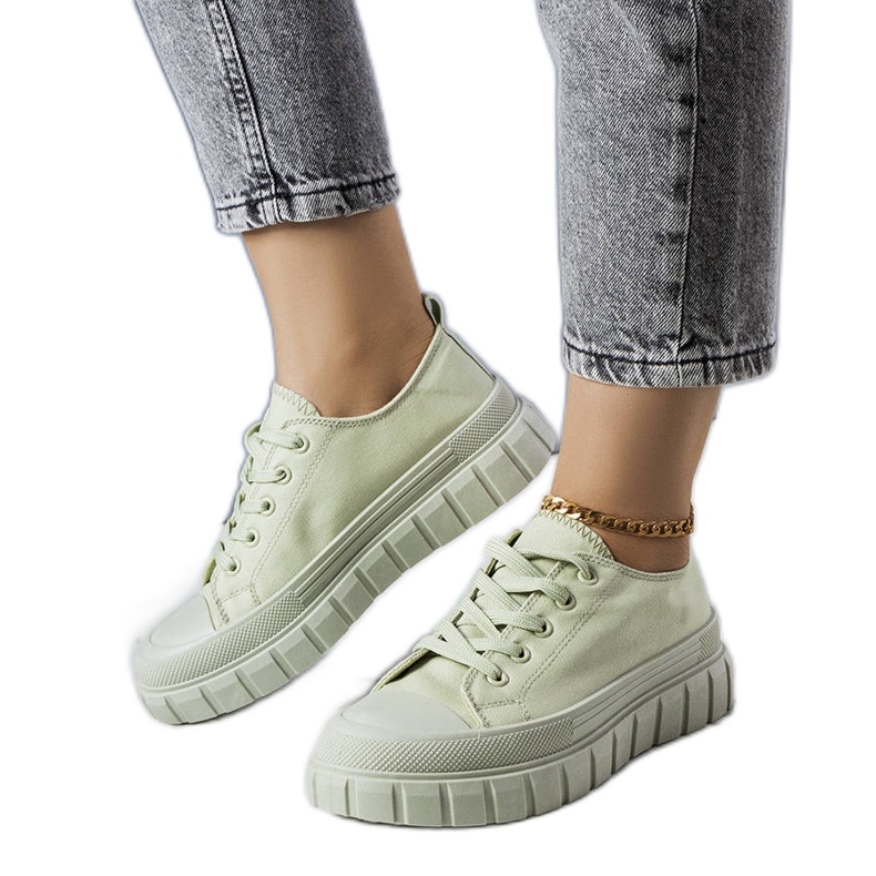 BM Zöld platform tornacipő a Laverne-től