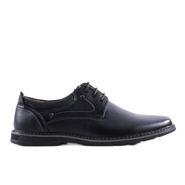 Toni férfi fekete brogues