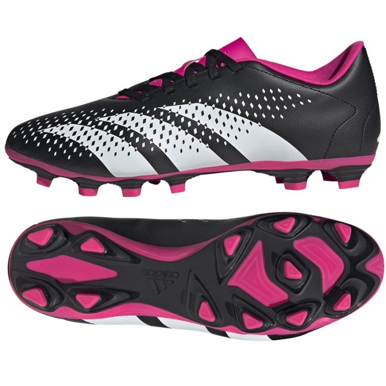 Adidas Predator Accuracy.4 FxG M GW4604 cipő fekete fekete