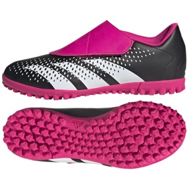 Adidas Predator Accuracy.4 Vel Tf Jr GW7095 cipő fekete fekete Adidas Predator Accuracy.4 Vel Tf Jr GW7095 cipő fekete fekete