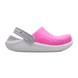 CROCS Literide Clog Kids klumpa 205964-6QR rózsaszín
