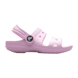 Crocs Classic Kids Sandal T 207537-6GD rózsaszín