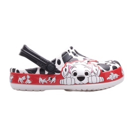 Gyermek klumpa CROCS 101 Dalmatians Kids Clog 207483-100 fehér fekete