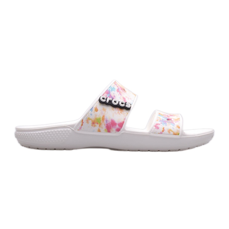 Női papucsok CROCS Classic Tie Dye Graphic 207283-928 fehér sokszínű