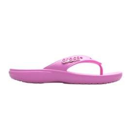 Női papucs Crocs Classic Flip 207713-6SW rózsaszín