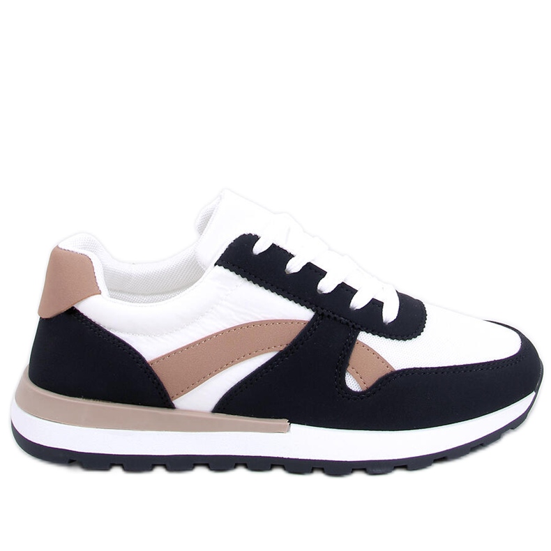 BM Hansell Fekete női tornacipő fehér